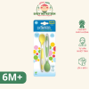 Bộ 2 thìa nhựa ăn dặm đầu mềm Baby Nutrition 