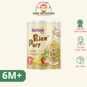 Bánh gạo Babba's Baby vị táo chuối